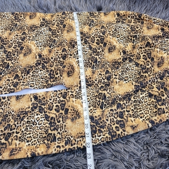 Cat Print Skirt or Dress Size Large Made in USA - Picture 3 of 8